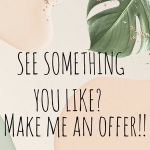 Offers welcome 💗🍃